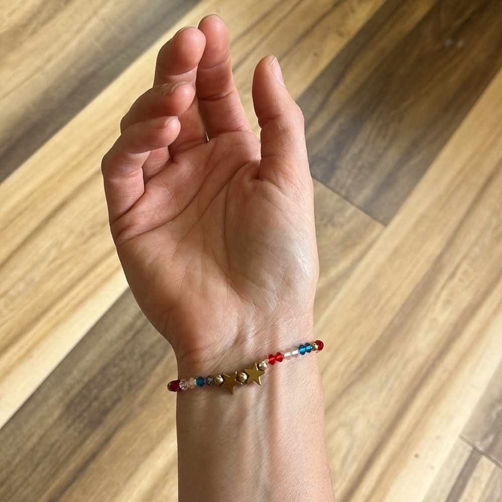 Beautiful Handmade Bracelet FREEDOM *wear solo or stack‎ with more!* - Picture 3 of 5